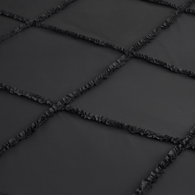 Diamond Ruffle Comforter Set