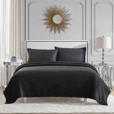 Solid Plush Sheet Set - Juicy Couture