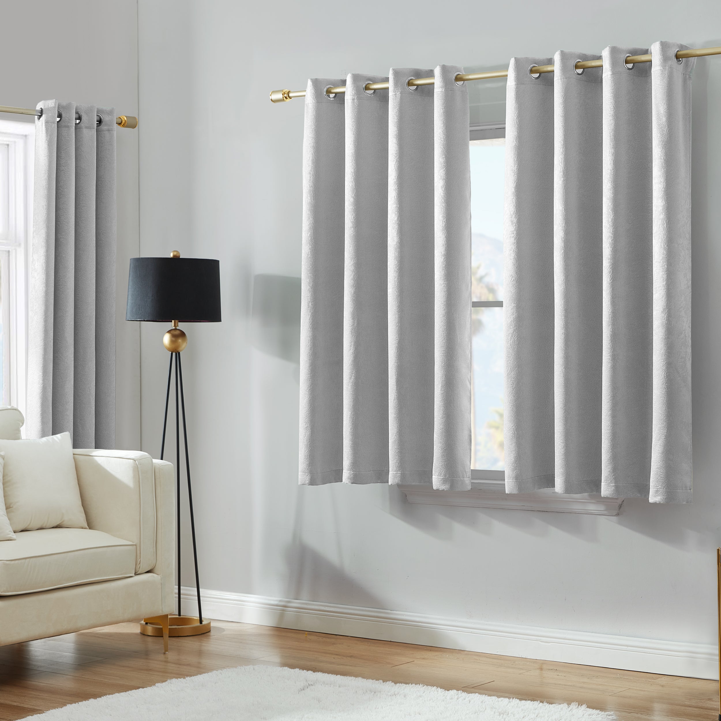 Juicy Couture Curtains Faux Suede Curtains - Juicy Couture