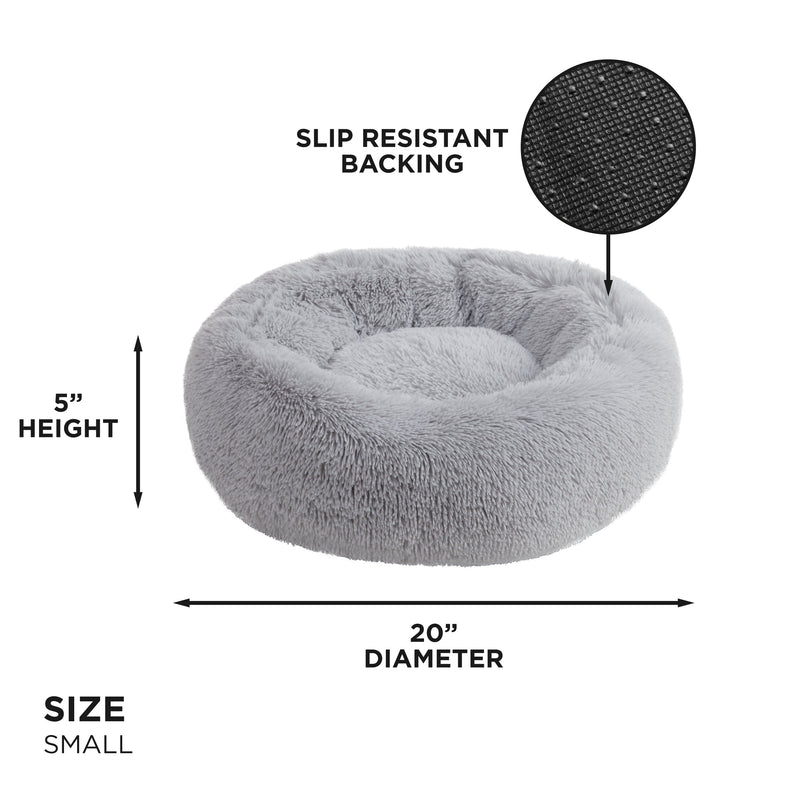 Devon Faux Fur Pet Bed