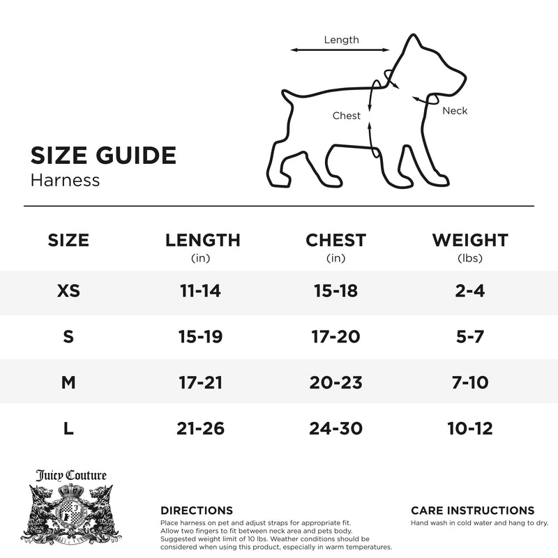 Bling Velour Pet Harness and Leash Set