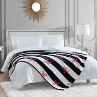 Cabana Striped Plush Blanket - Juicy Couture