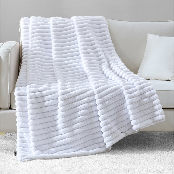 Faux Fur Throw Blanket- Juicy Couture