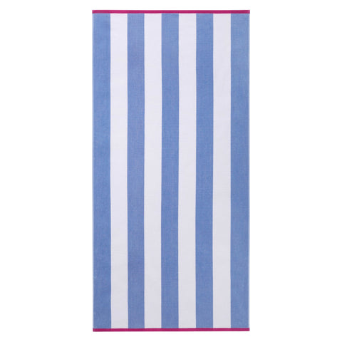 Reversible Cabana Cotton Beach Towel - Juicy Couture