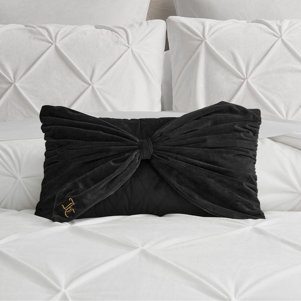 Velvet Bow Decorative Pillow - Juicy Couture