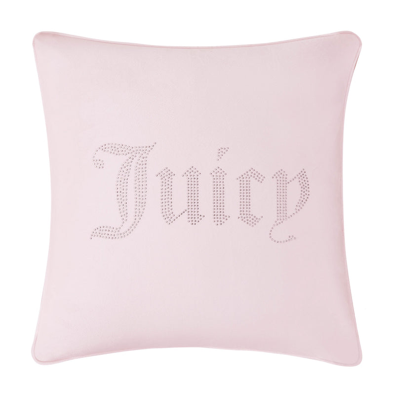 Rhinestone Decorative Pillow - Pink Marshmallow - Juicy Couture