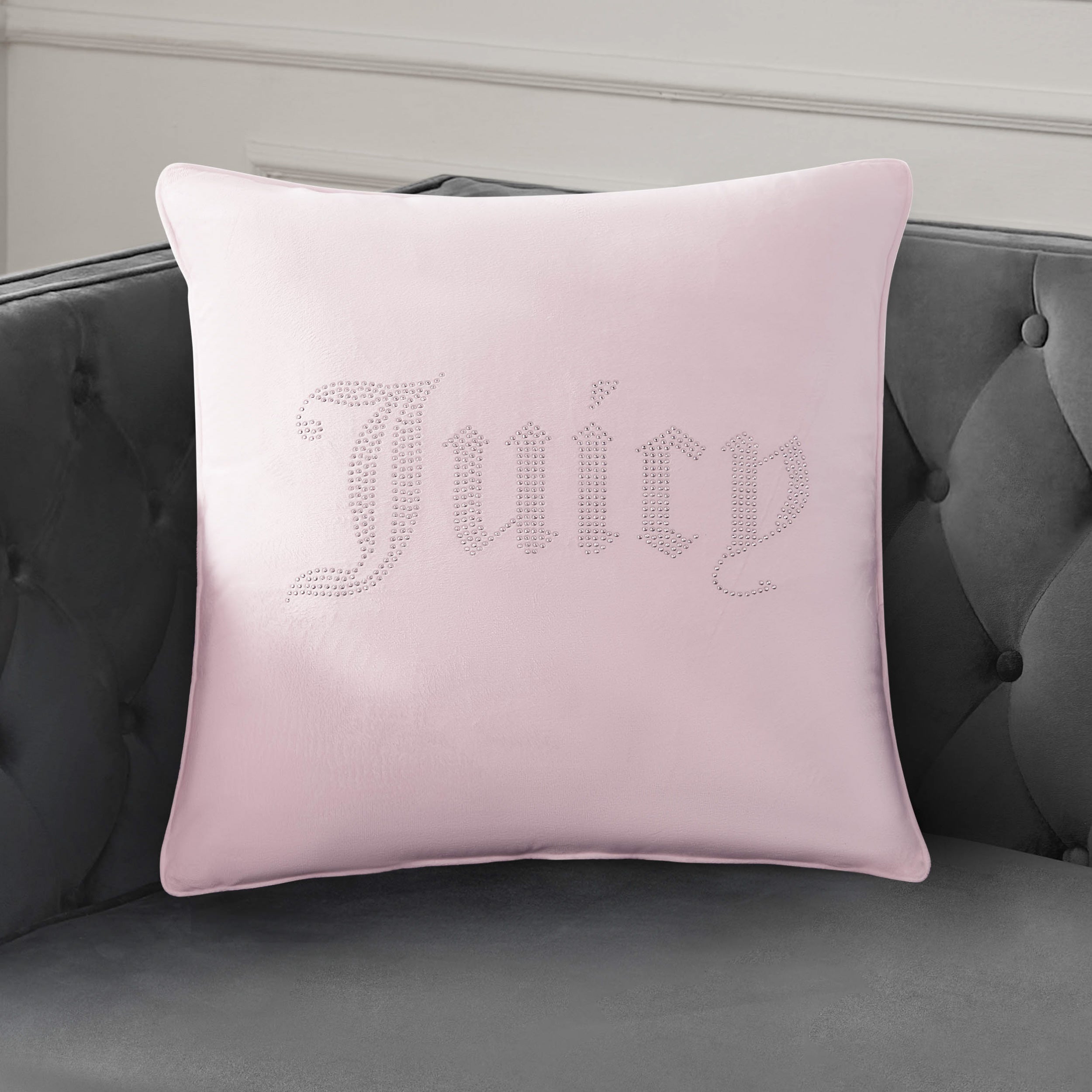 Rhinestone Decorative Pillow - Juicy Couture