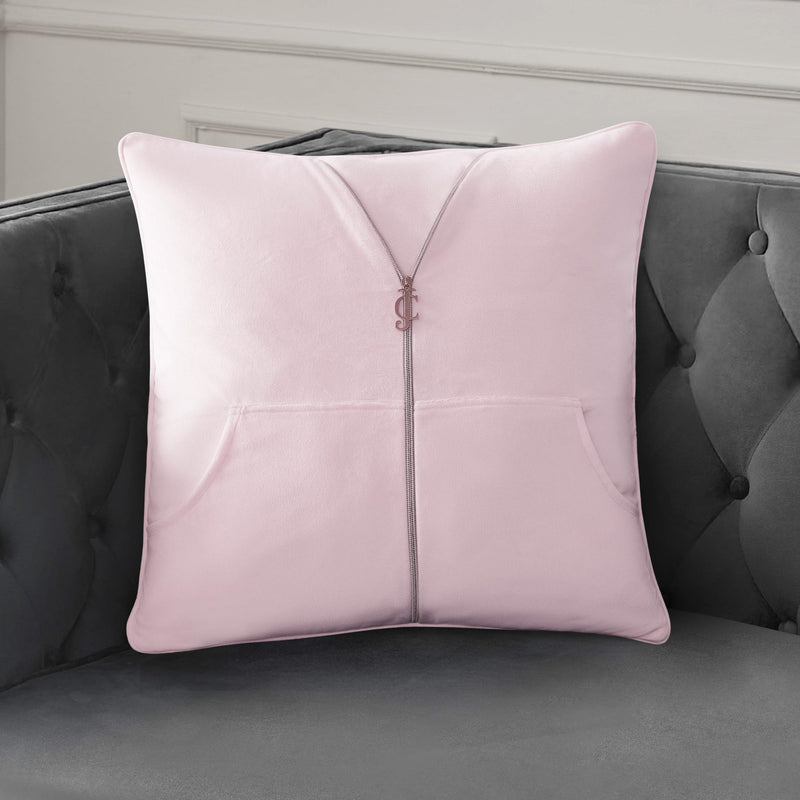 Zippered Tracksuit Pillow - Pink Marshmallow - Juicy Couture