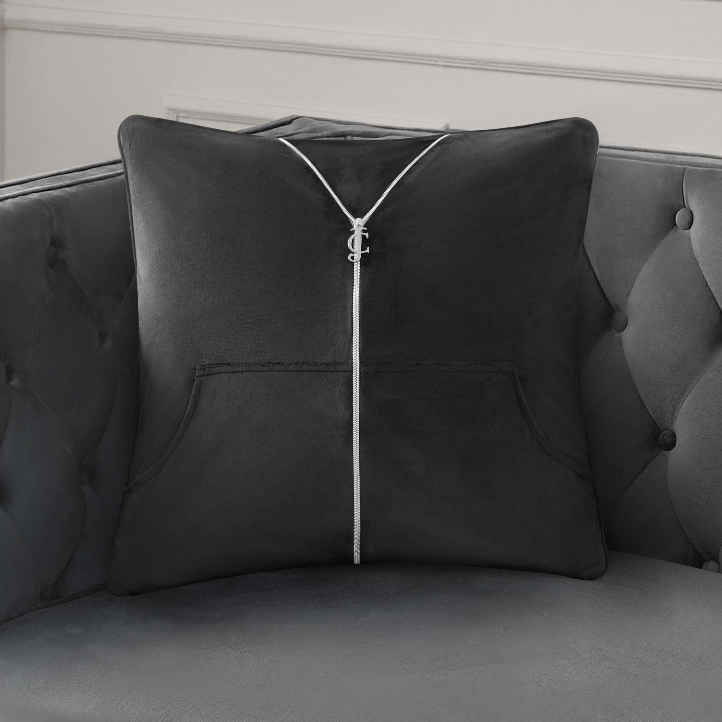 Zippered Tracksuit Pillow - Juicy Couture