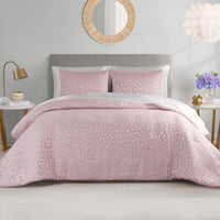 Sparkle Cheetah Jaquard Comforter Set - Juicy Couture