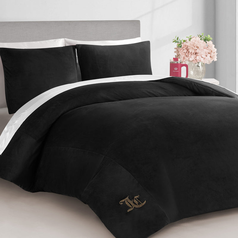 Velour Comforter Set