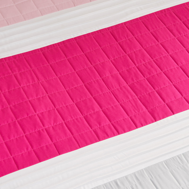 Color Blocked Pieced Comforter Set - Juicy Couture