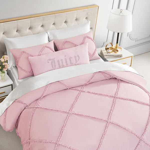 Diamond Ruffle Comforter Set - Juicy Couture