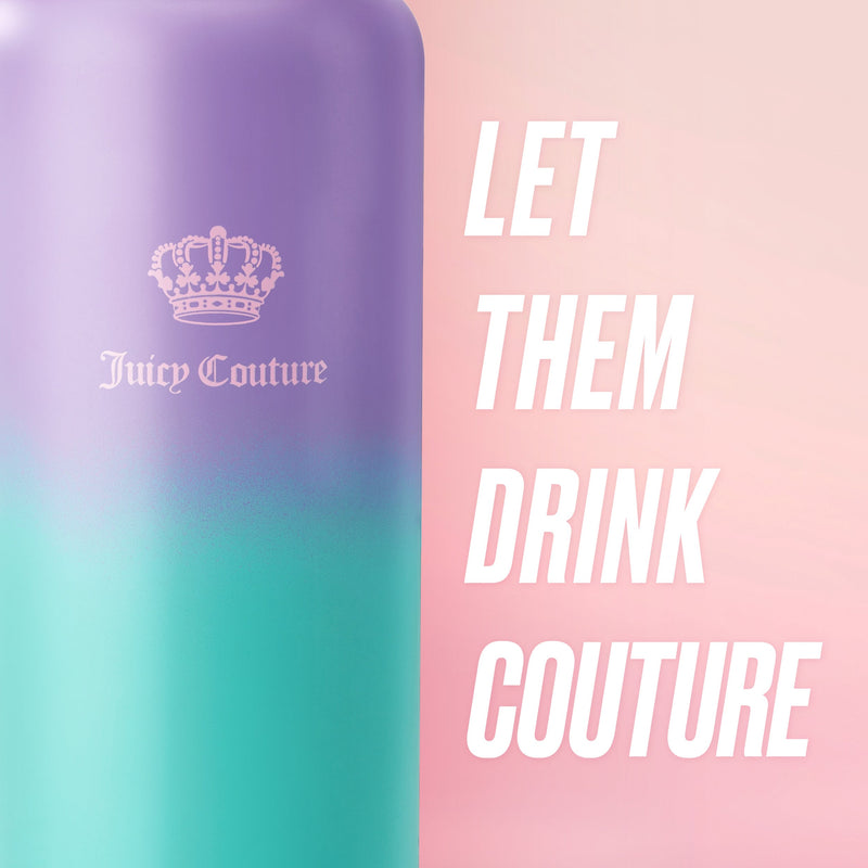 Go Girl Stainless Steel Water Bottle with Pop-up Straw