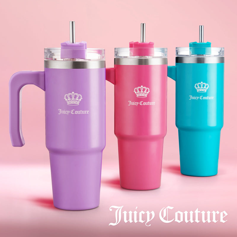 Glam Logo Stainless Steel Water Bottle