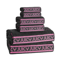 Plush Stripe Bath Towel Set - Juicy Couture