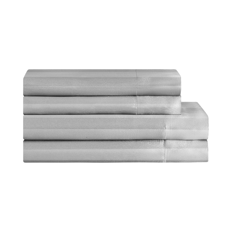 Damask Stripe Satin Sheet Set - Juicy Couture