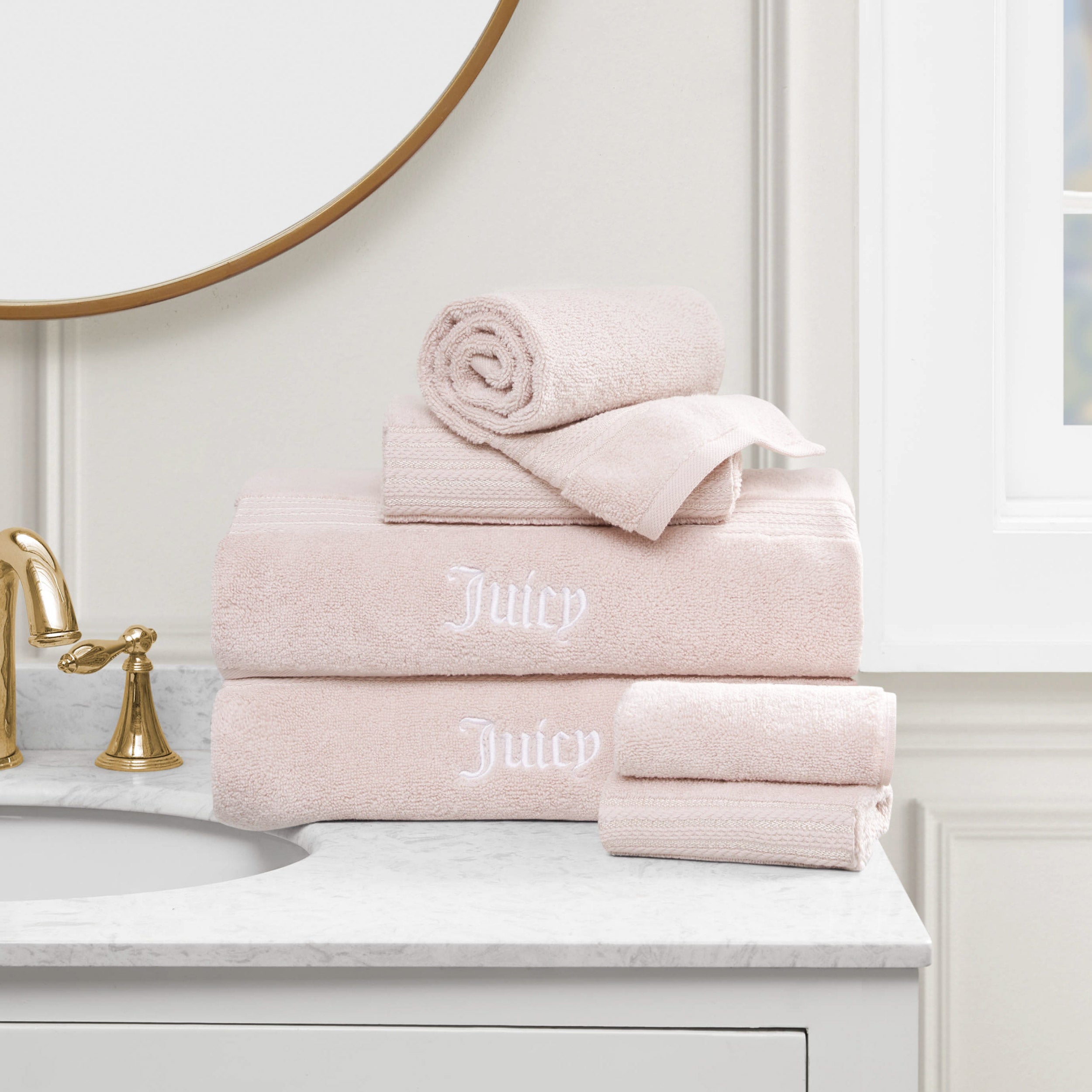 Juicy Couture ジューシークチュール バスタオル ビーチタオル Alyssa Bath Towel Set - Juicy Couture