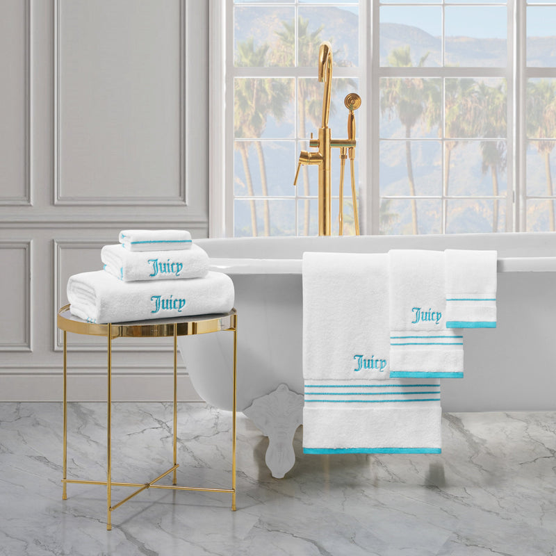 Neon Border Bath Towel Set