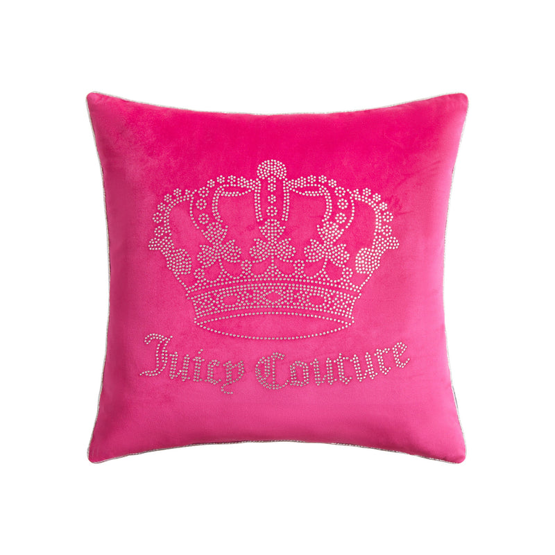 Gothic Rhinestone Crown Pillow
