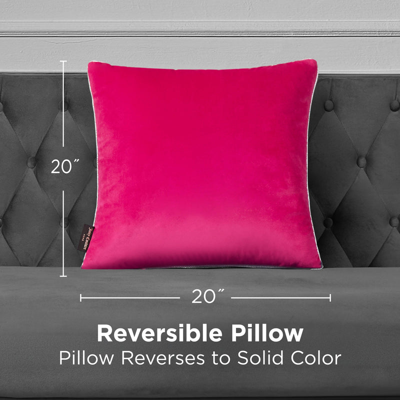 Gothic Rhinestone Crown Pillow