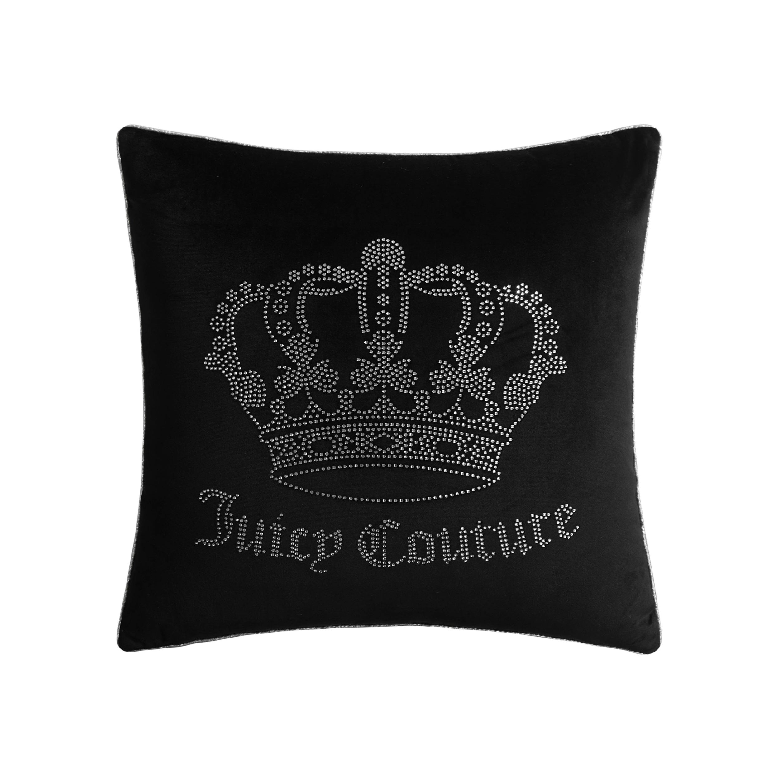 Gothic Rhinestone Crown Pillow - Juicy Couture