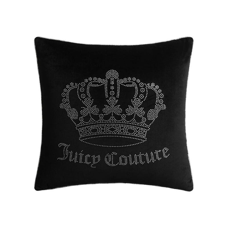 Gothic Rhinestone Crown Pillow