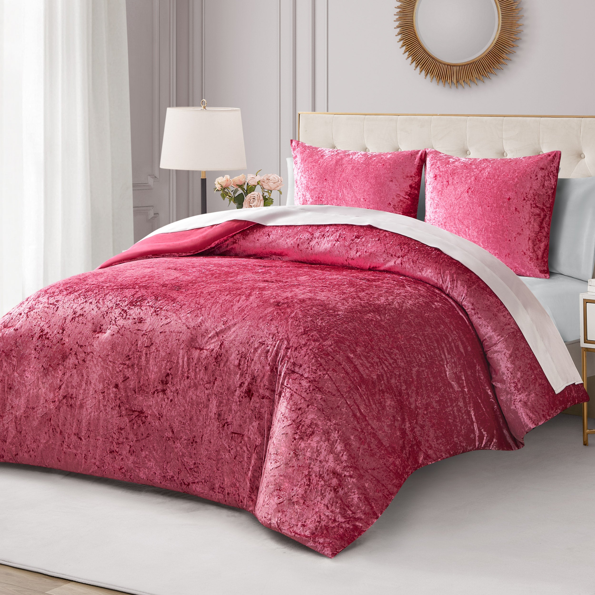 Crushed Velvet Comforter Set - Juicy Couture