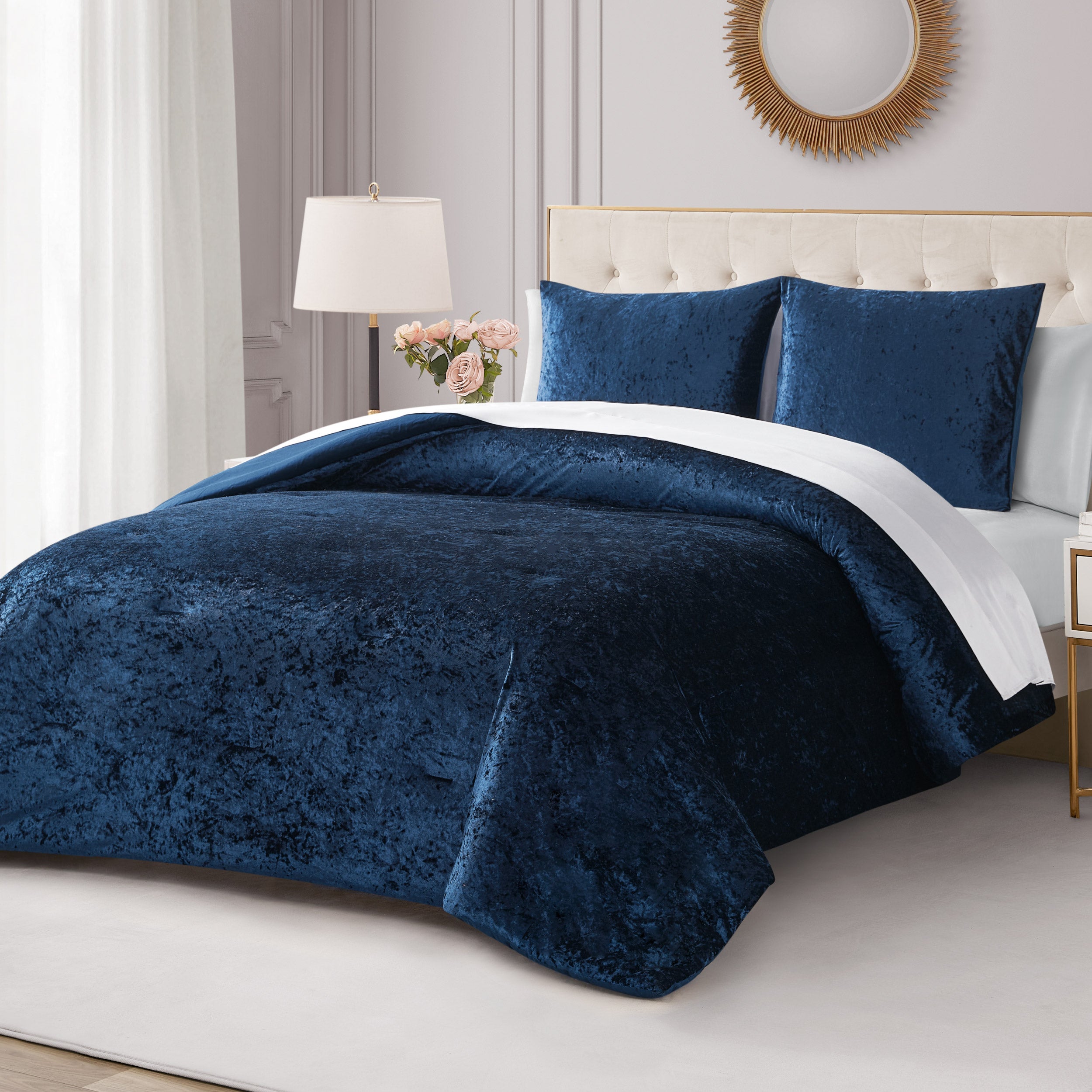 Crushed Velvet Comforter Set - Juicy Couture