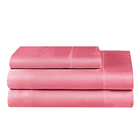 Solid Satin Sheet Set