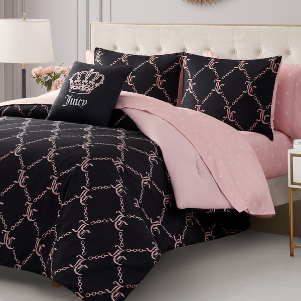 Link Printed Bed in a Bag Bedding Set - Juicy Couture