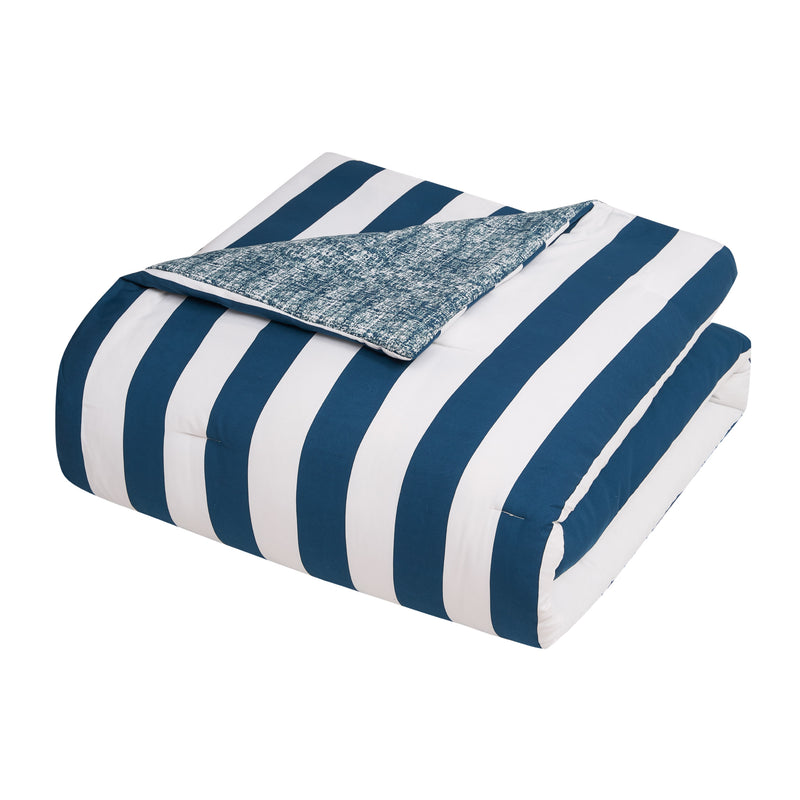 Cabana Stripe Reversible Comforter Set - Juicy Couture