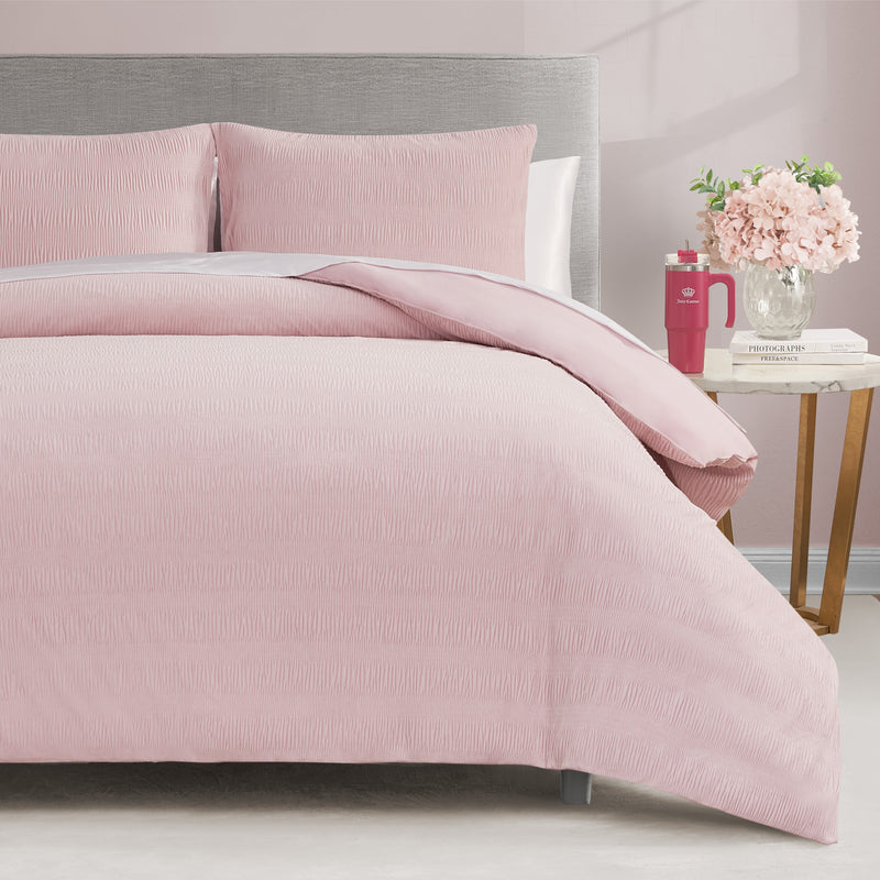 Crinkle Velvet Comforter Set - Juicy Couture