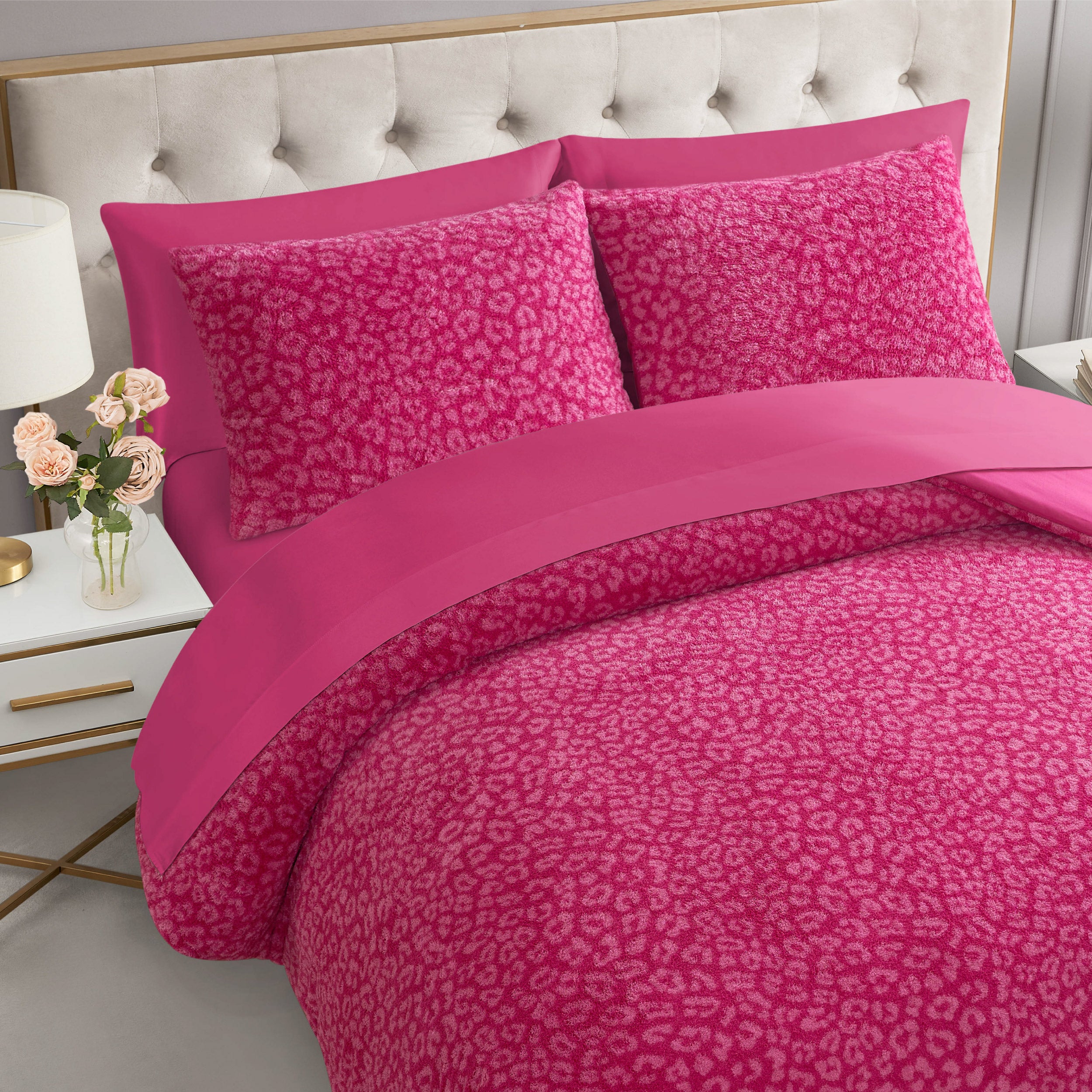 Cheetah Feathered Comforter Set - Juicy Couture