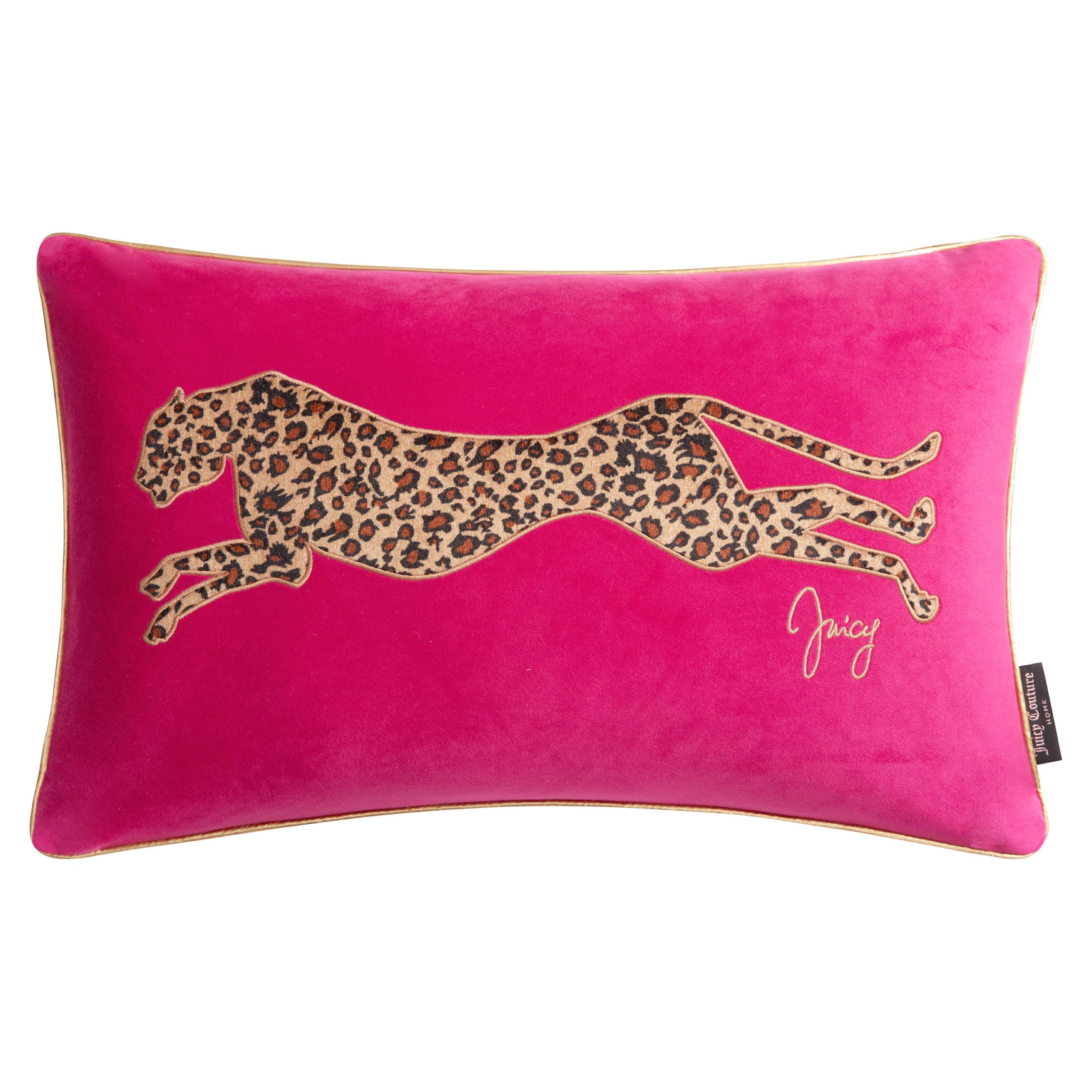 Velvet Cheetah Pillow Juicy Couture