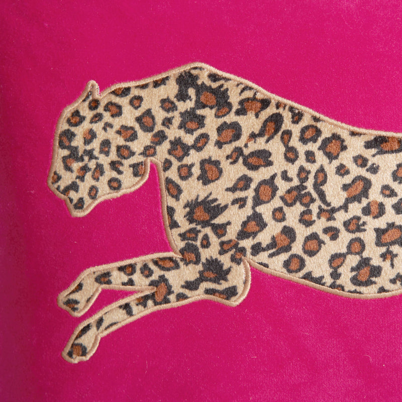 Velvet Cheetah Pillow