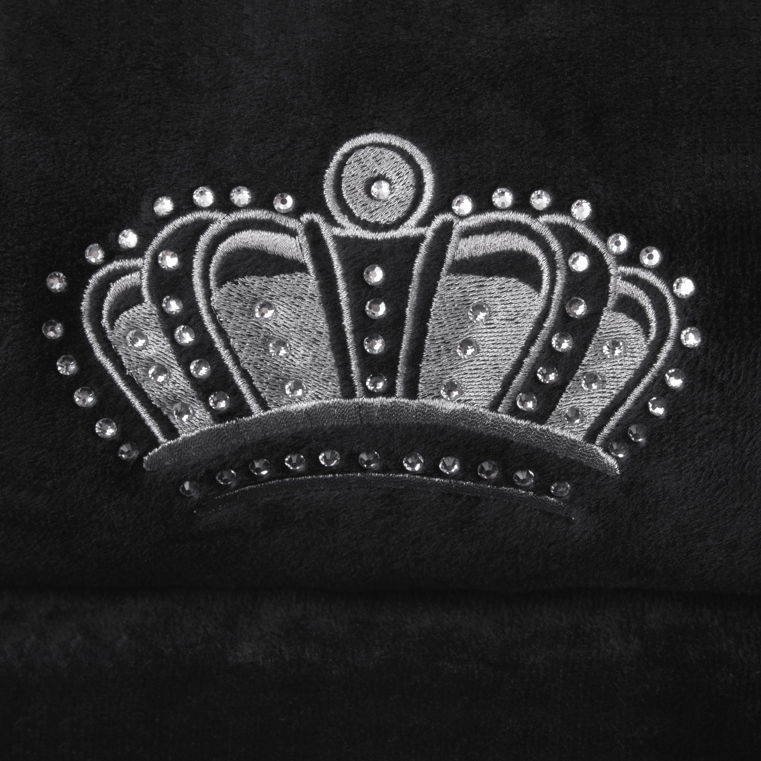 Crown Bling Black Pet Bed - Juicy Couture