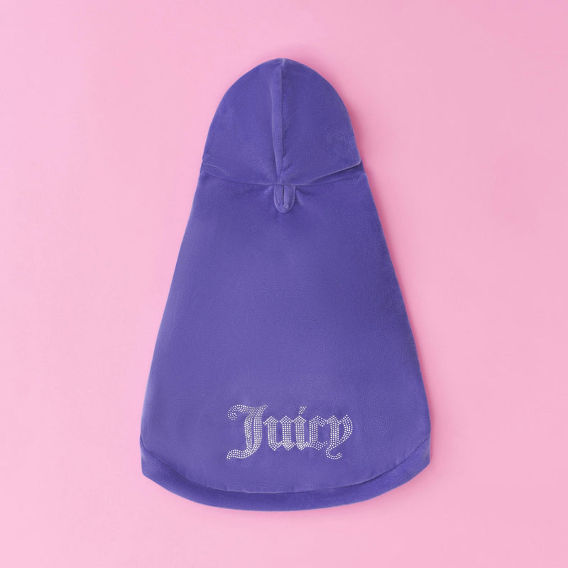 Bling Velour Pet Hoodie