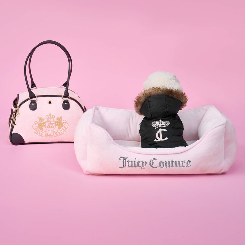 Pet Faux Fur Hooded Jacket - Juicy Couture
