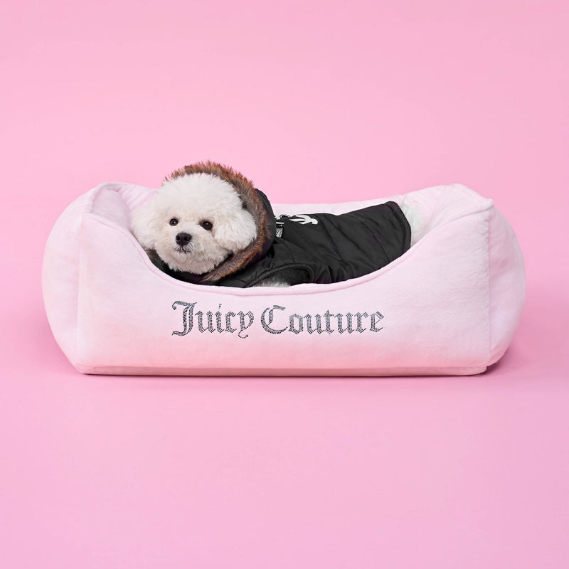 Pet Faux Fur Hooded Jacket - Juicy Couture