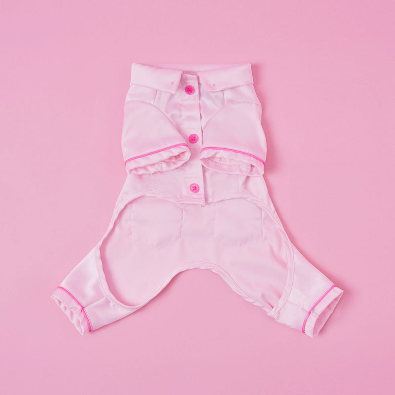 Juicy Couture Pet Silky Satin Pajamas