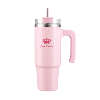 Glam Logo Stainless Steel Water Bottle