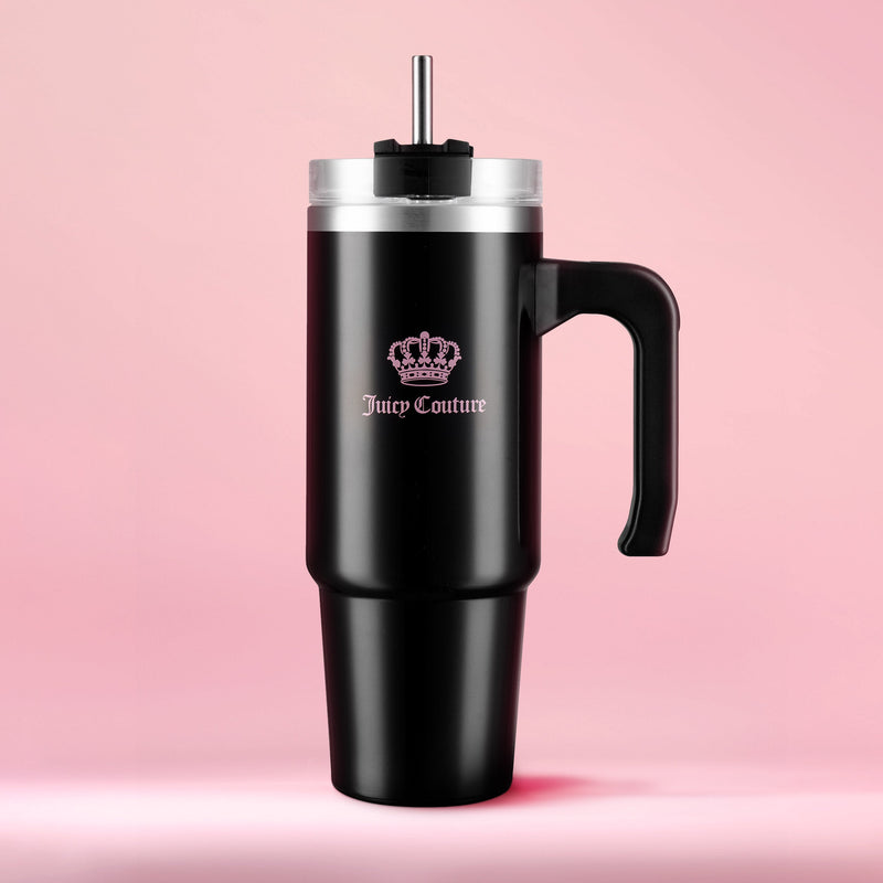 Glam Logo Stainless Steel Water Bottle