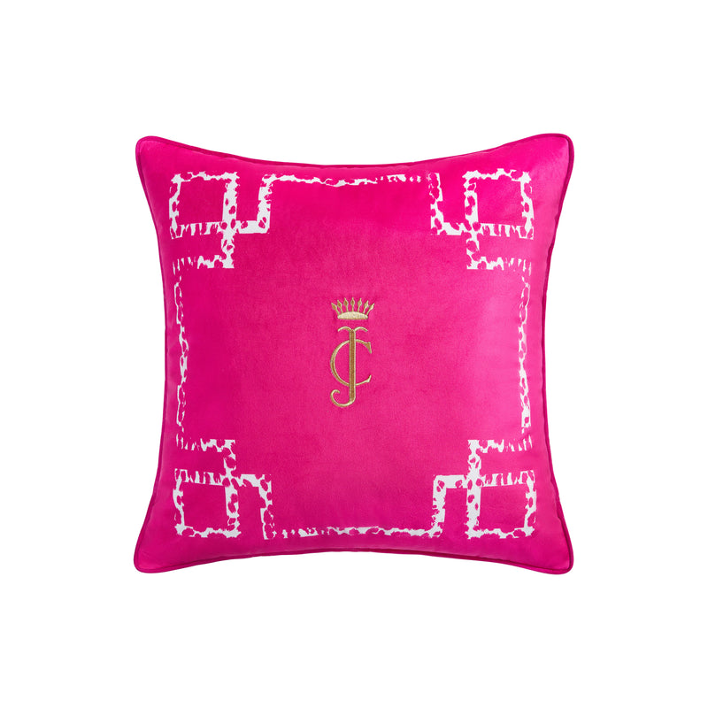 Velvet Lattice Pillow - Juicy Couture