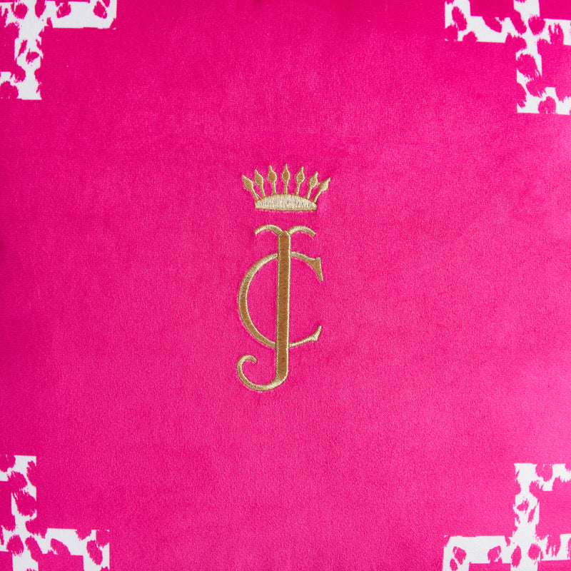 Velvet Lattice Pillow - Juicy Couture