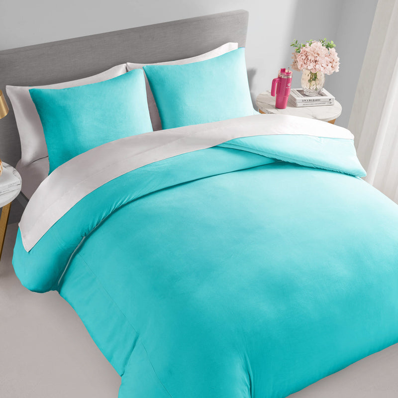Velour Comforter Set