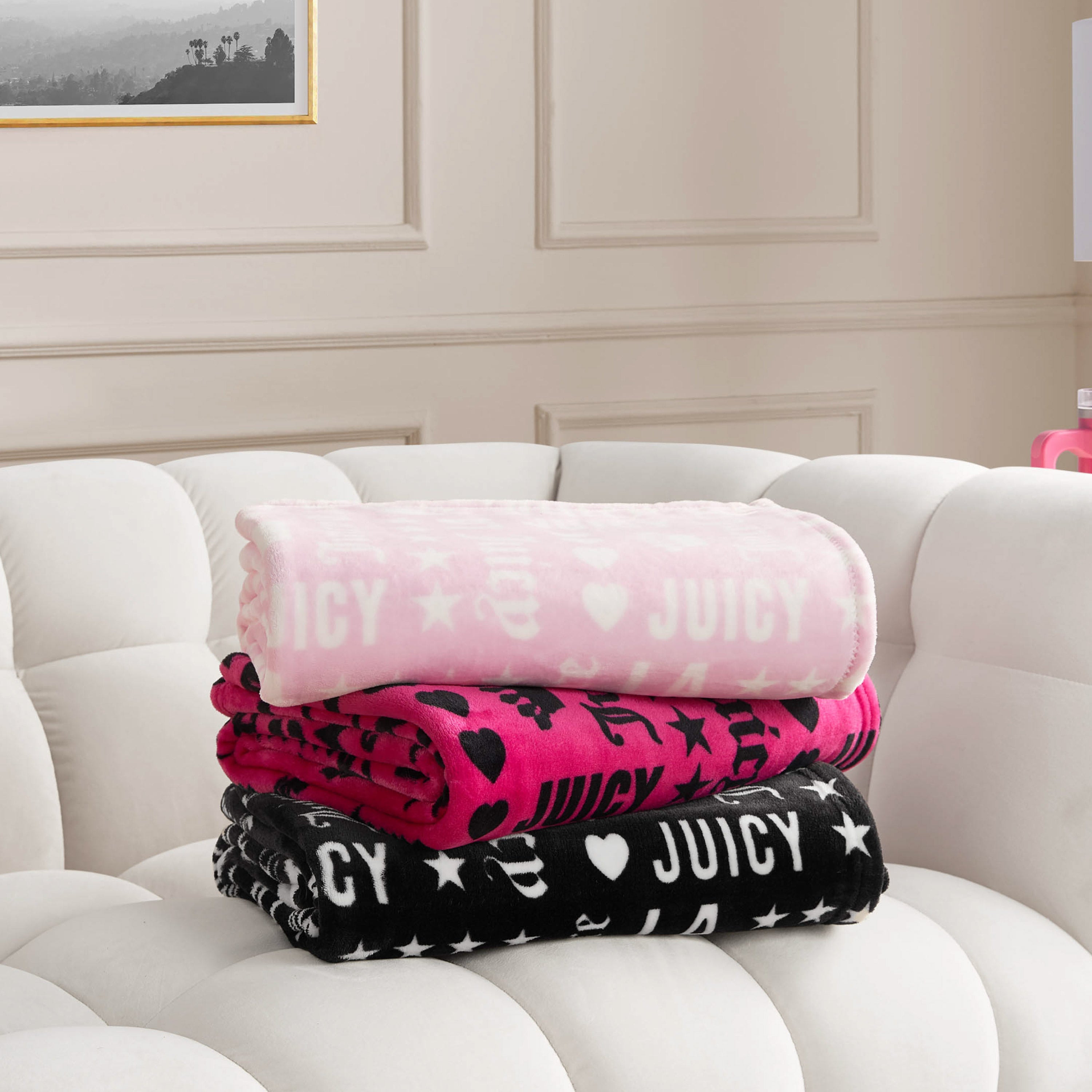 Plush Throw Blanket - Juicy Couture