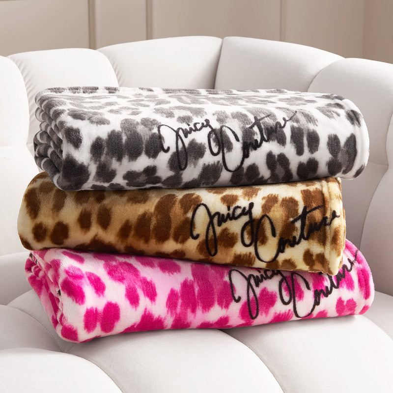 Plush Throw Blanket - Juicy Couture