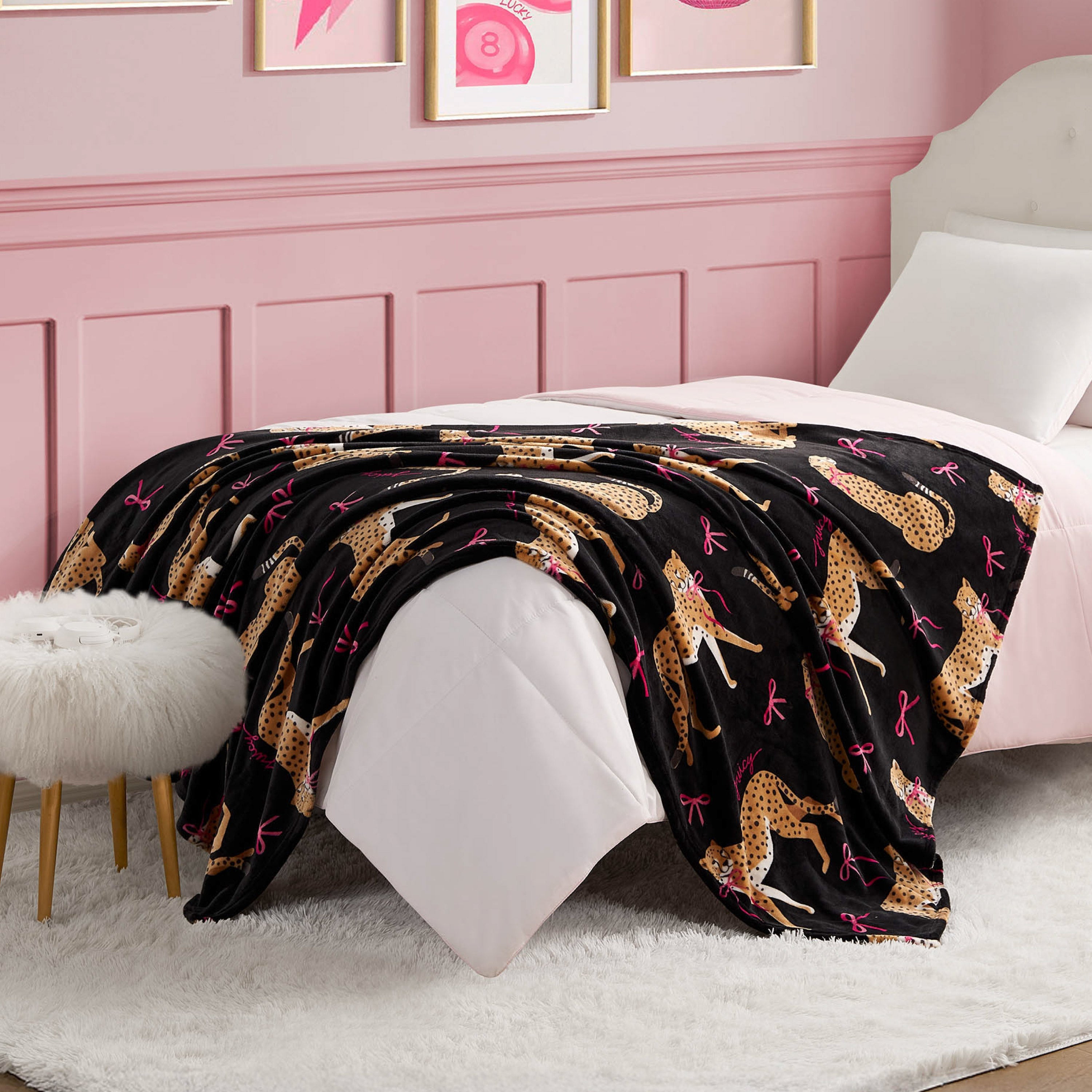 Plush Throw Blanket - Juicy Couture