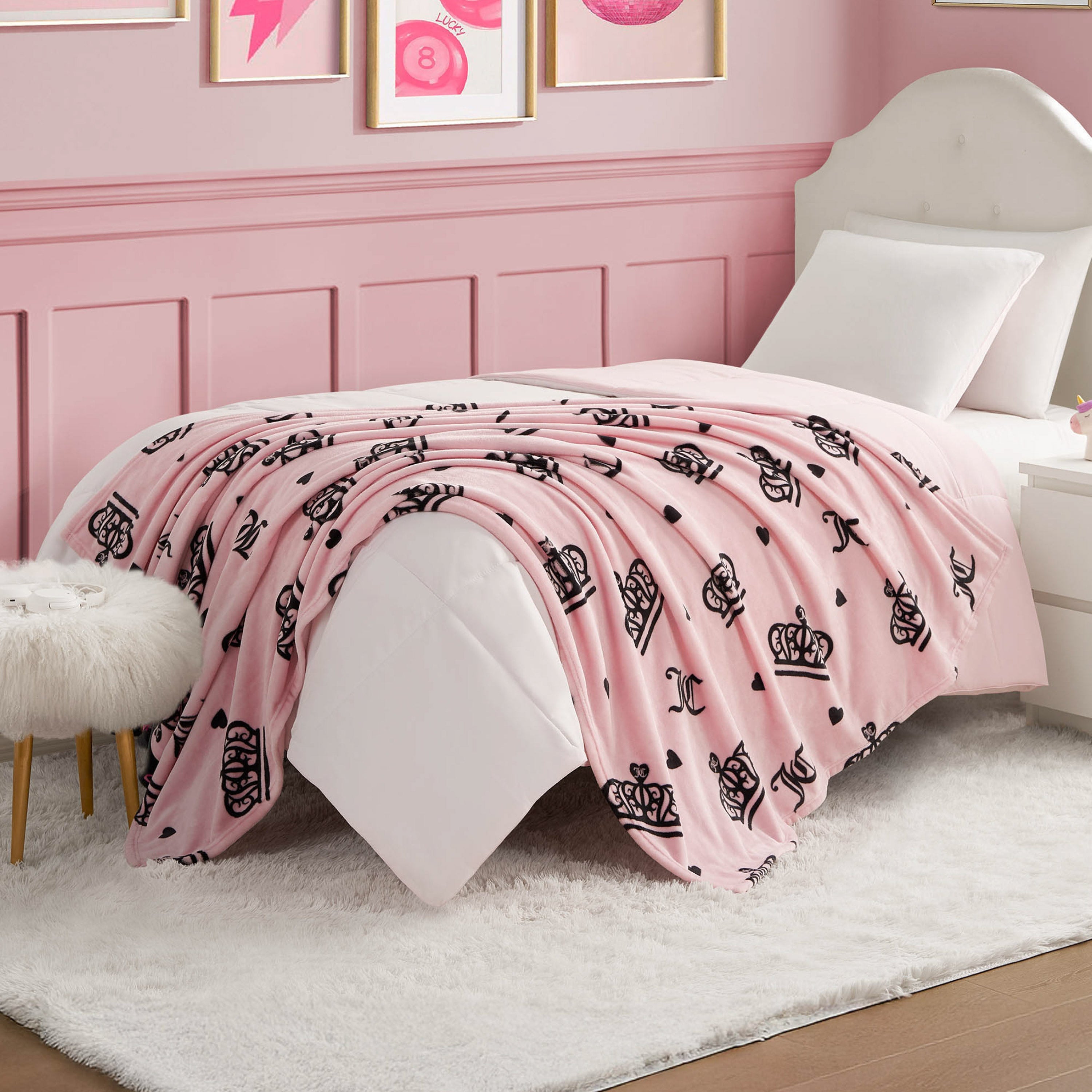 Plush Throw Blanket - Juicy Couture